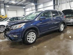 Salvage cars for sale at Ham Lake, MN auction: 2015 Honda CR-V EXL