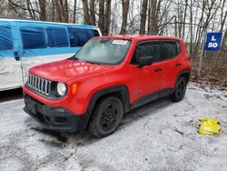 Jeep salvage cars for sale: 2017 Jeep Renegade Sport