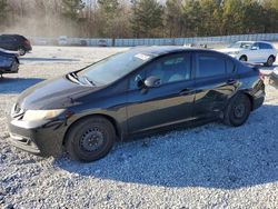 Salvage cars for sale at Gainesville, GA auction: 2013 Honda Civic LX