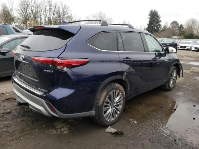 2021 Toyota Highlander Hybrid Platinum