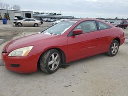 Salvage cars for sale from Copart Harleyville, SC: 2003 Honda Accord EX