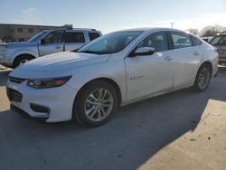 Chevrolet salvage cars for sale: 2018 Chevrolet Malibu LT