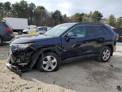 Salvage cars for sale from Copart Mendon, MA: 2019 Toyota Rav4 XLE