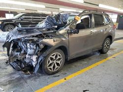 Salvage cars for sale at Dyer, IN auction: 2020 Subaru Forester Premium