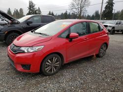 Salvage cars for sale at Graham, WA auction: 2016 Honda FIT EX