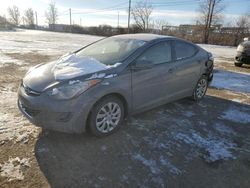 Salvage cars for sale from Copart Montreal Est, QC: 2011 Hyundai Elantra GLS