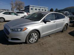 Vehiculos salvage en venta de Copart Albuquerque, NM: 2014 Ford Fusion S