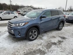 Salvage cars for sale at York Haven, PA auction: 2019 Toyota Highlander Hybrid Limited