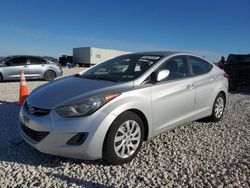 Salvage cars for sale from Copart Taylor, TX: 2012 Hyundai Elantra GLS