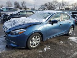 Salvage cars for sale at Moraine, OH auction: 2017 Mazda 3 Sport