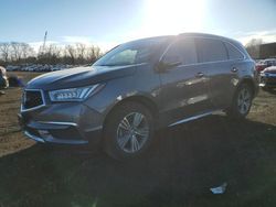 Acura Vehiculos salvage en venta: 2020 Acura MDX