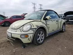 Volkswagen salvage cars for sale: 2005 Volkswagen New Beetle GLS