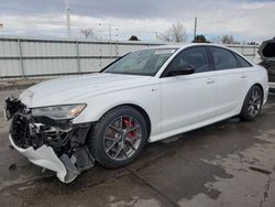 Salvage cars for sale at Littleton, CO auction: 2018 Audi A6 Prestige