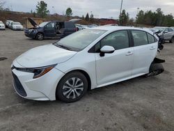 Toyota Corolla salvage cars for sale: 2022 Toyota Corolla LE