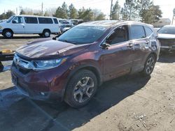 Salvage cars for sale at Denver, CO auction: 2018 Honda CR-V EXL