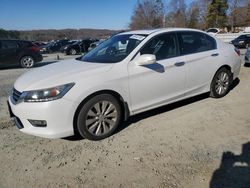 Salvage cars for sale from Copart Concord, NC: 2013 Honda Accord EXL