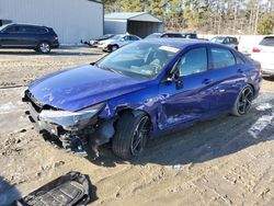 Salvage cars for sale at Seaford, DE auction: 2023 Hyundai Elantra N Line