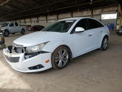 Salvage cars for sale from Copart Phoenix, AZ: 2014 Chevrolet Cruze LTZ