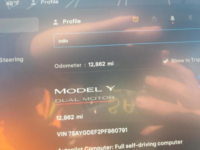 2023 Tesla Model Y