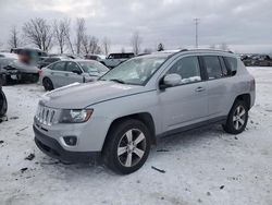 Salvage cars for sale at Wayland, MI auction: 2017 Jeep Compass Latitude