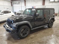 Salvage cars for sale at Franklin, WI auction: 2022 Jeep Wrangler Unlimited Sport