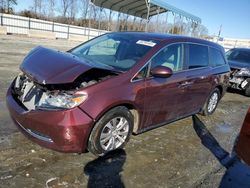 Salvage cars for sale at Spartanburg, SC auction: 2015 Honda Odyssey EX