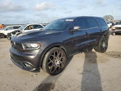 Salvage cars for sale from Copart Homestead, FL: 2017 Dodge Durango GT