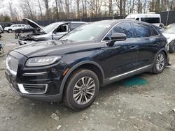 Salvage cars for sale at Waldorf, MD auction: 2019 Lincoln Nautilus Select