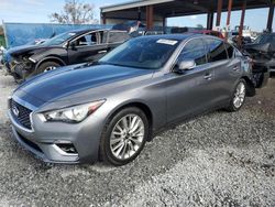 2021 Infiniti Q50 Luxe en venta en Riverview, FL