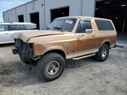 Salvage Cars with No Bids Yet For Sale at auction: 1987 Ford Bronco U100