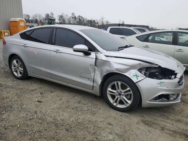 2018 Ford Fusion SE Hybrid