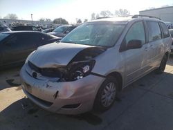 Salvage cars for sale from Copart Sacramento, CA: 2008 Toyota Sienna CE