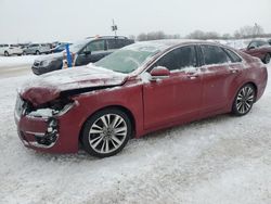 Salvage cars for sale at Davison, MI auction: 2017 Lincoln MKZ Select