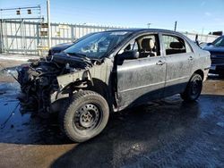 Salvage cars for sale at Dyer, IN auction: 2008 Toyota Corolla CE