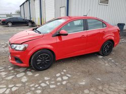 Salvage cars for sale from Copart Mercedes, TX: 2017 Chevrolet Sonic LT