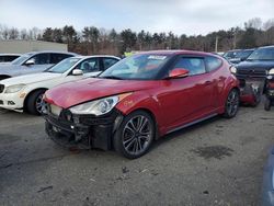 Hyundai Veloster Turbo salvage cars for sale: 2016 Hyundai Veloster Turbo