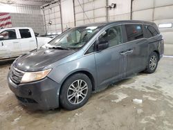 Salvage cars for sale at Columbia, MO auction: 2011 Honda Odyssey EXL