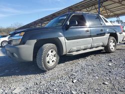 Salvage cars for sale at Cartersville, GA auction: 2002 Chevrolet Avalanche K1500