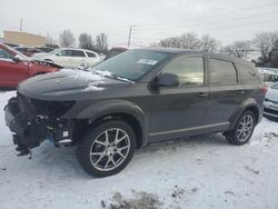 Salvage cars for sale at Moraine, OH auction: 2017 Dodge Journey GT