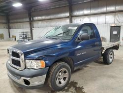 Salvage cars for sale from Copart Des Moines, IA: 2004 Dodge RAM 1500 ST