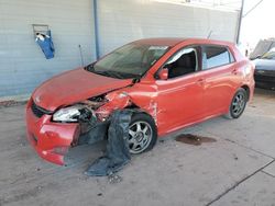 Salvage cars for sale from Copart Phoenix, AZ: 2009 Toyota Corolla Matrix