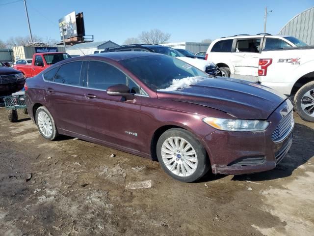 2013 Ford Fusion SE Hybrid