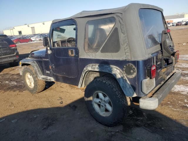 2001 Jeep Wrangler / TJ SE