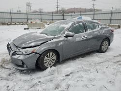 Salvage cars for sale at Chicago Heights, IL auction: 2020 Nissan Sentra S