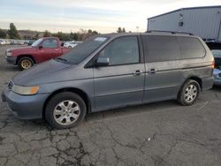 Salvage cars for sale from Copart Vallejo, CA: 2002 Honda Odyssey EX