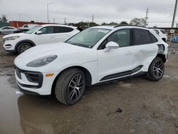 Salvage cars for sale at Homestead, FL auction: 2024 Porsche Macan Base