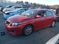 Salvage cars for sale at Exeter, RI auction: 2010 Toyota Corolla Base