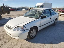 Honda Vehiculos salvage en venta: 1999 Honda Civic DX