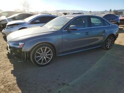 Salvage cars for sale at San Martin, CA auction: 2016 Audi A4 Premium Plus S-Line