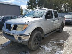 Nissan salvage cars for sale: 2005 Nissan Frontier Crew Cab LE